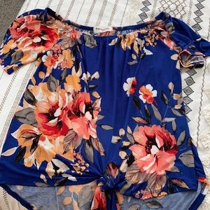 Off the shoulder blouse